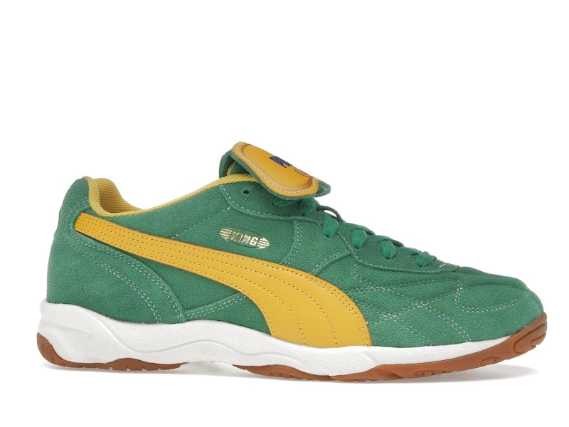 Puma King Indoor Archive Green Yellow Sizzle