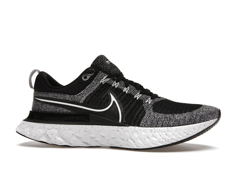 Nike React Infinity Run Flyknit 2 White Black