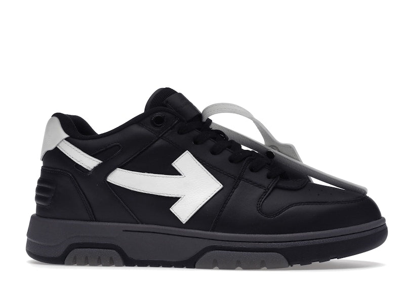 OFF-WHITE Out Of Office OOO Low Tops Black Grey White SS22
