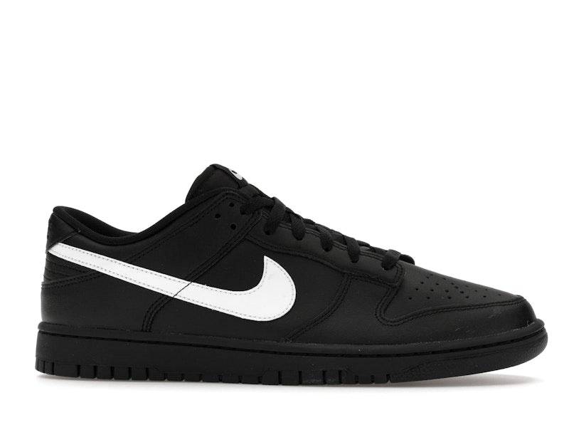Nike Dunk Low Black White Swoosh
