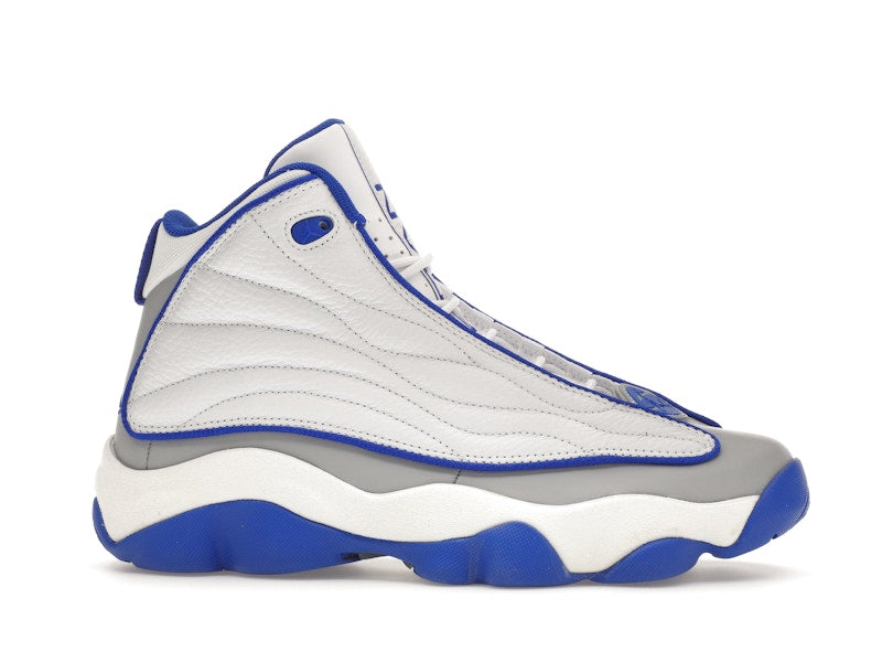 Jordan Pro Strong White Royal Grey