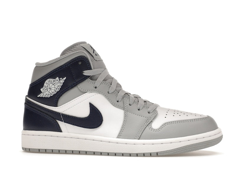 Jordan 1 Mid Wolf Grey Midnight Navy