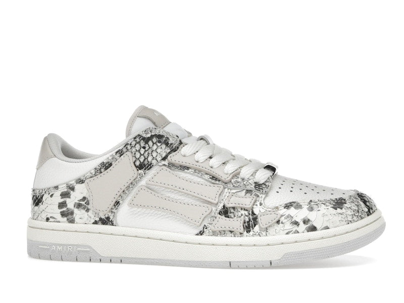 AMIRI Skel Top Low Snake Alabaster