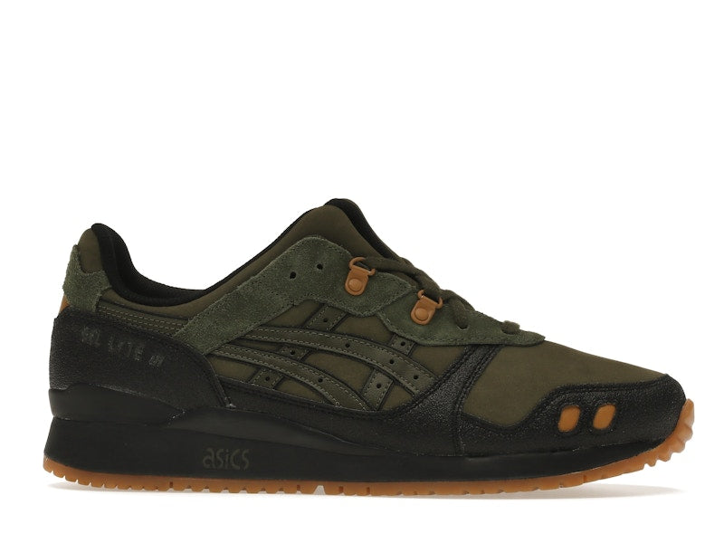 ASICS Gel-Lyte III Olive Canvas Black