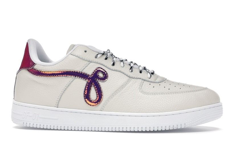 John Geiger GF-01 Off-White Pebbled Leather