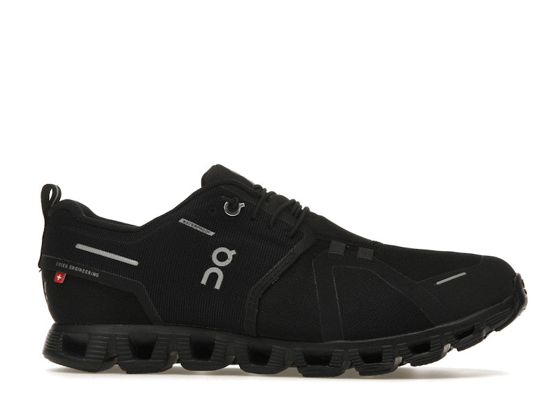 On Running Cloud 5 Waterproof All Black