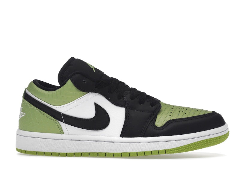 Jordan 1 Low Snakeskin Vivid Green (Women's)