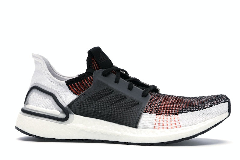 adidas Ultra Boost 2019 Black White Solar Orange