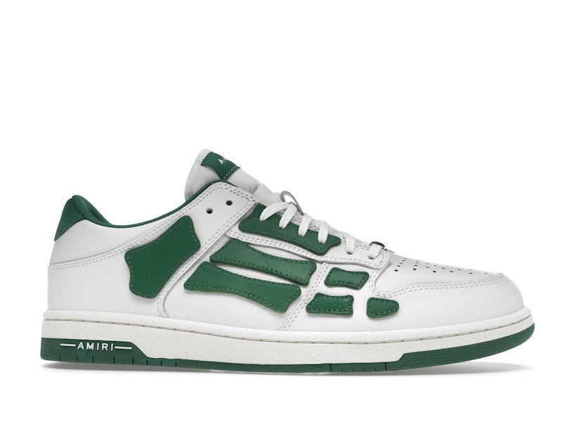 AMIRI Skel Top Low White Green