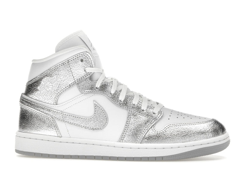 Jordan 1 Mid SE Metallic Silver (Women's)