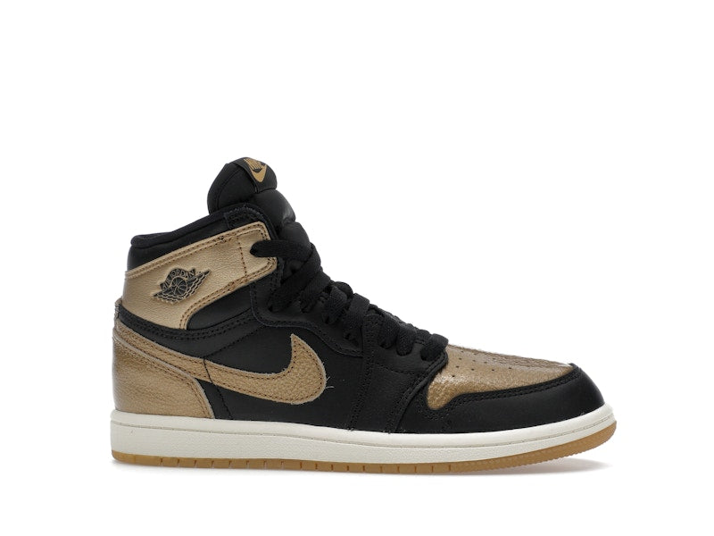 Jordan 1 Retro High OG Black Metallic Gold (PS)