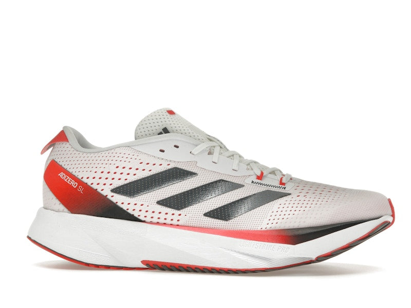 adidas Adizero SL Cloud White Core Black Bright Red