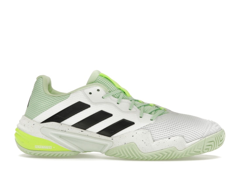adidas Barricade 13 Cloud White Core Black Semi Green Spark