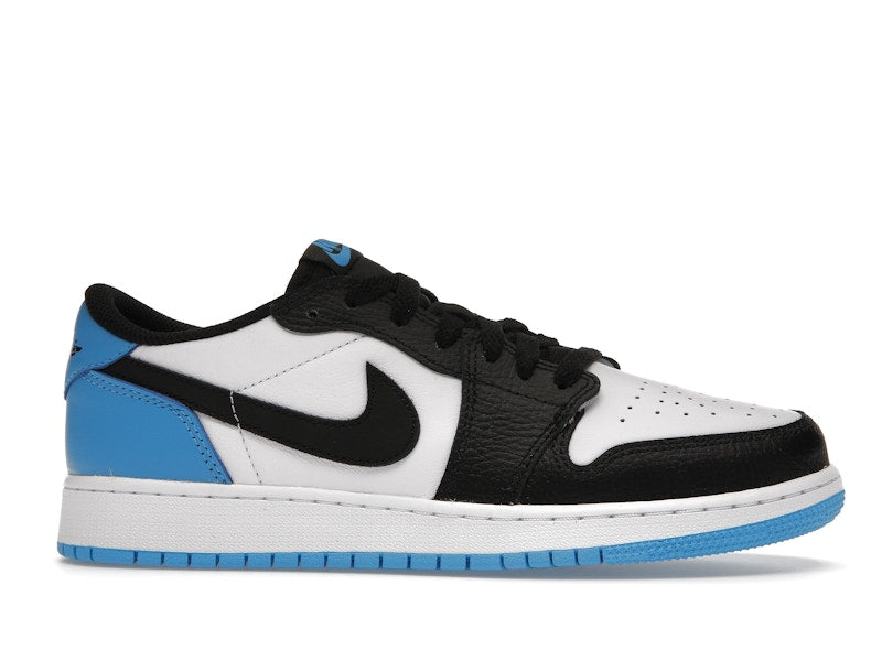 Jordan 1 Retro Low OG Black Dark Powder Blue (GS)