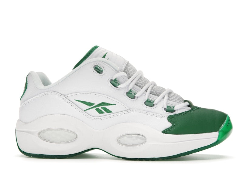 Reebok Question Low Green Toe