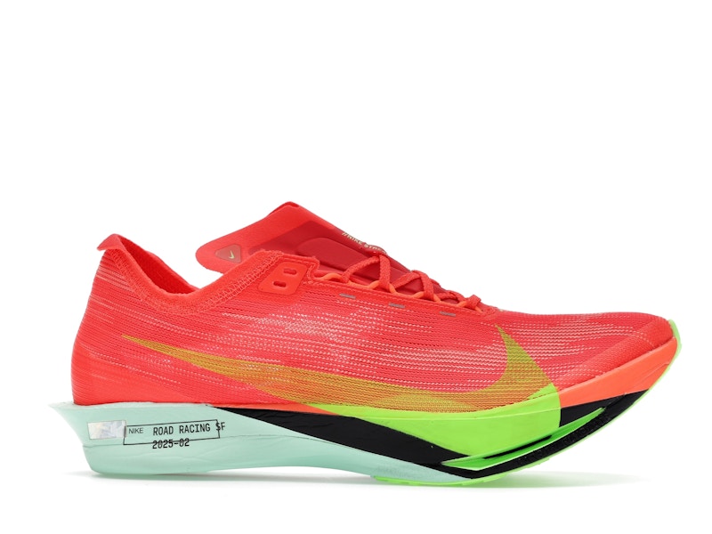 Nike ZoomX StreakFly 2 Bright Crimson Hyper Orange Gridiron Lime Blast