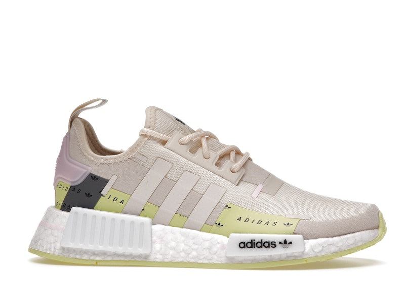 adidas NMD R1 Wonder White Pulse Yellow Pink (Women's)