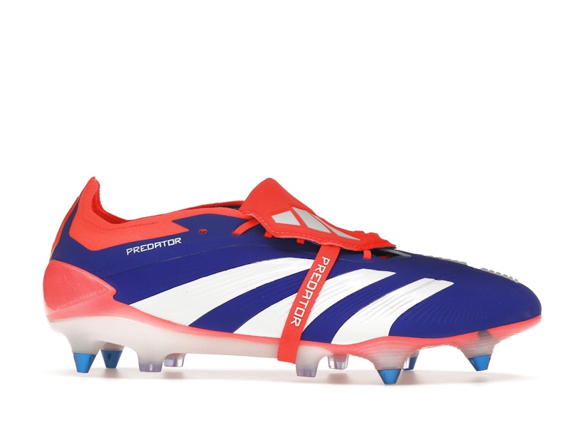 adidas Predator Elite Foldover Tongue SG Lucid Blue Cloud White Solar Red