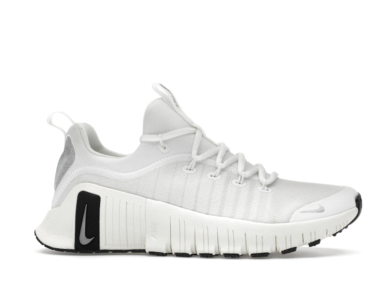Nike Free Metcon 6 Premium Summit White Sail Black Metallic Silver (Women's)