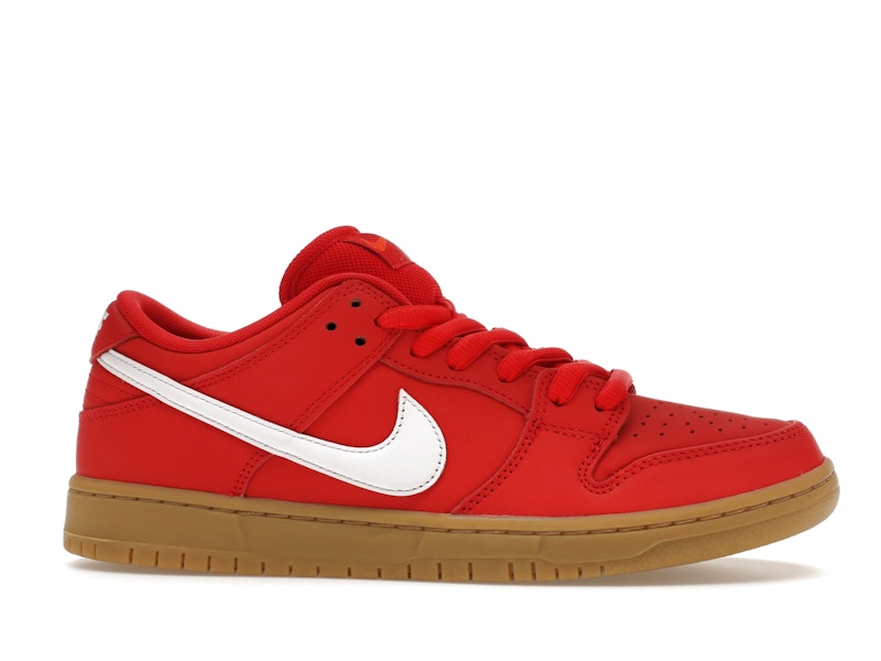 Nike SB Dunk Low University Red Gum