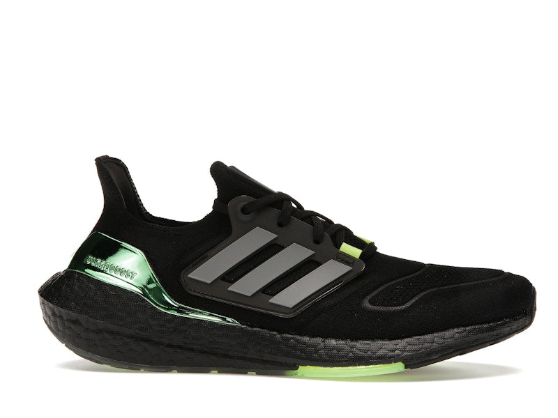 adidas Ultra Boost 22 Black Iron Metallic Beam Green