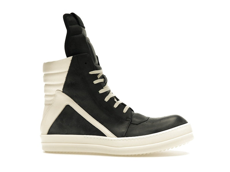 Rick Owens Lido Geobasket Black Milk