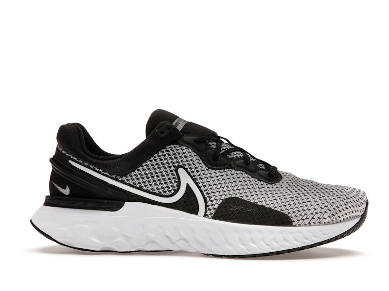 Nike React Miler 3 Black Metallic Silver
