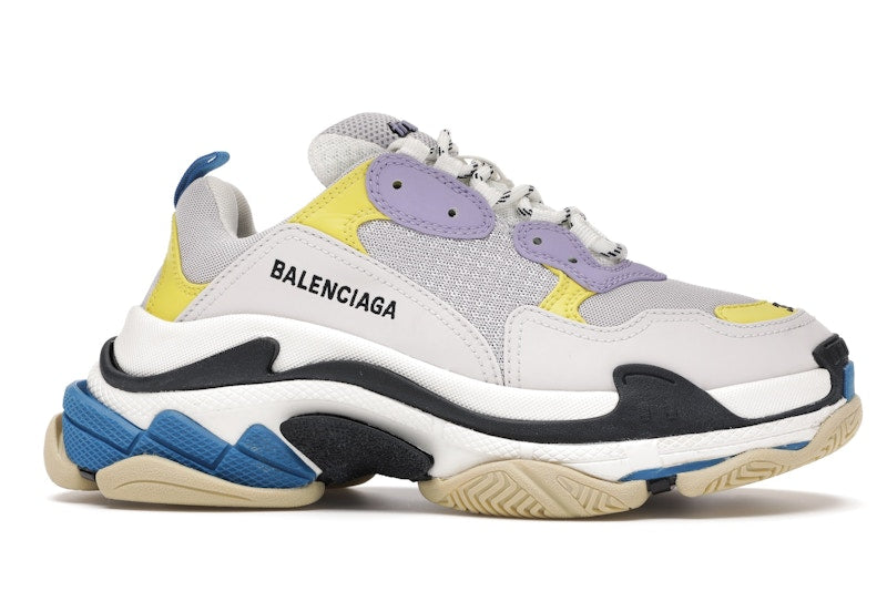 Balenciaga Triple S Purple Yellow Blue (Women's)