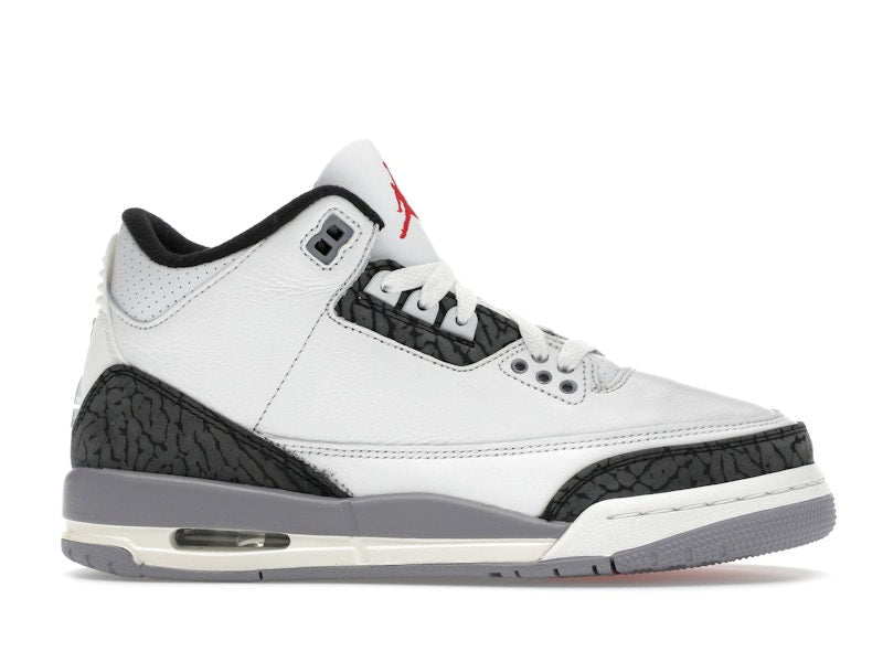Jordan 3 Retro Cement Grey (GS)