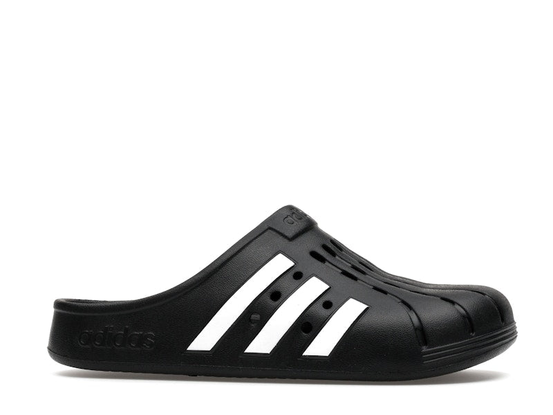 adidas Adilette Clogs Core Black Cloud White