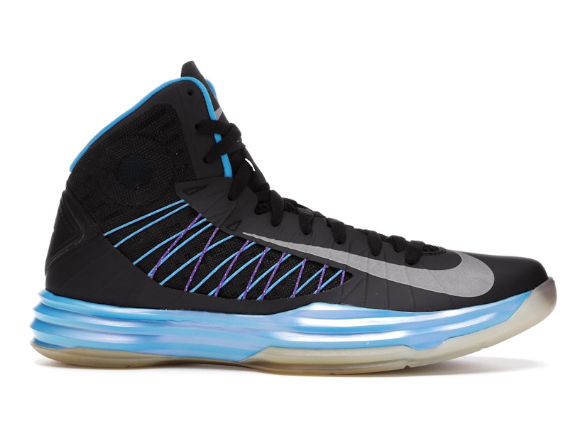 Nike Hyperdunk Plus Black Blue Glow