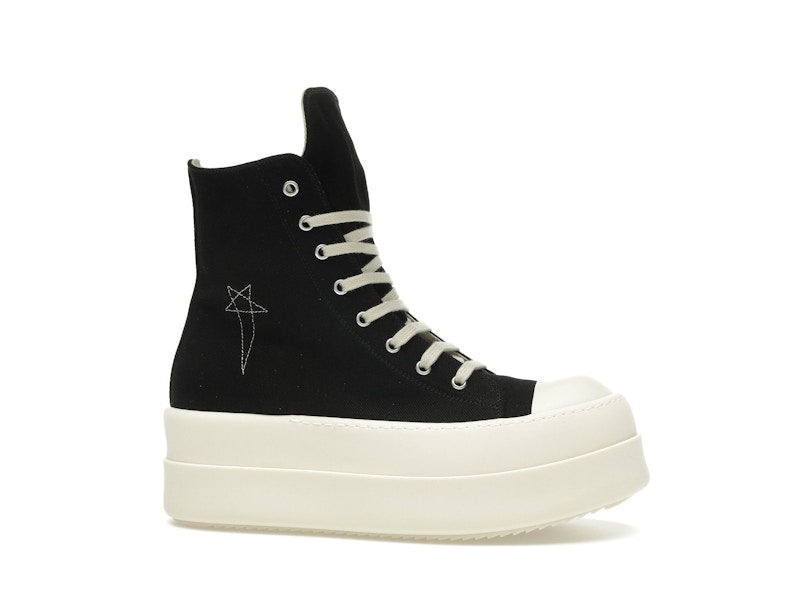 Rick Owens Hollywood DRKSHDW Double Bumper High Black Pearl Milk (Women's)