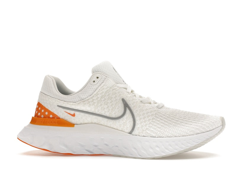 Nike React Infinity Run Flyknit 3 White Grey Kumquat