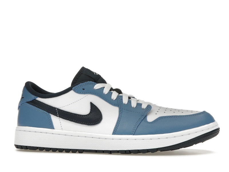 Jordan 1 Low Golf White Aegean Storm