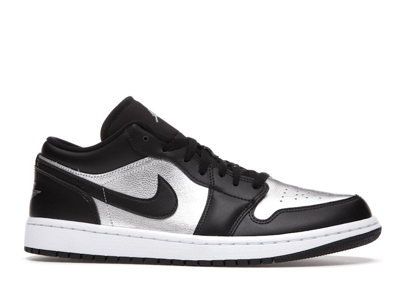 Jordan 1 Low SE Black Metallic Silver (Women's)