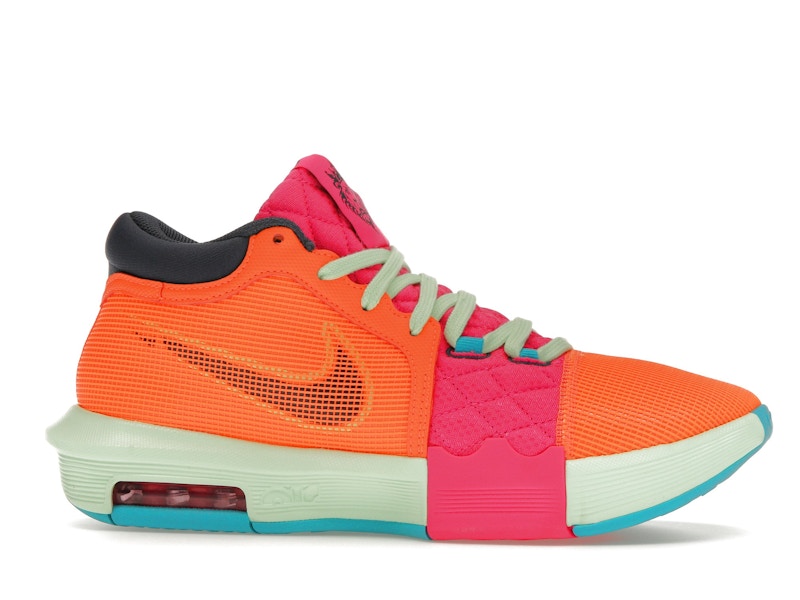 Nike LeBron Witness 8 Total Orange Laser Fuchsia