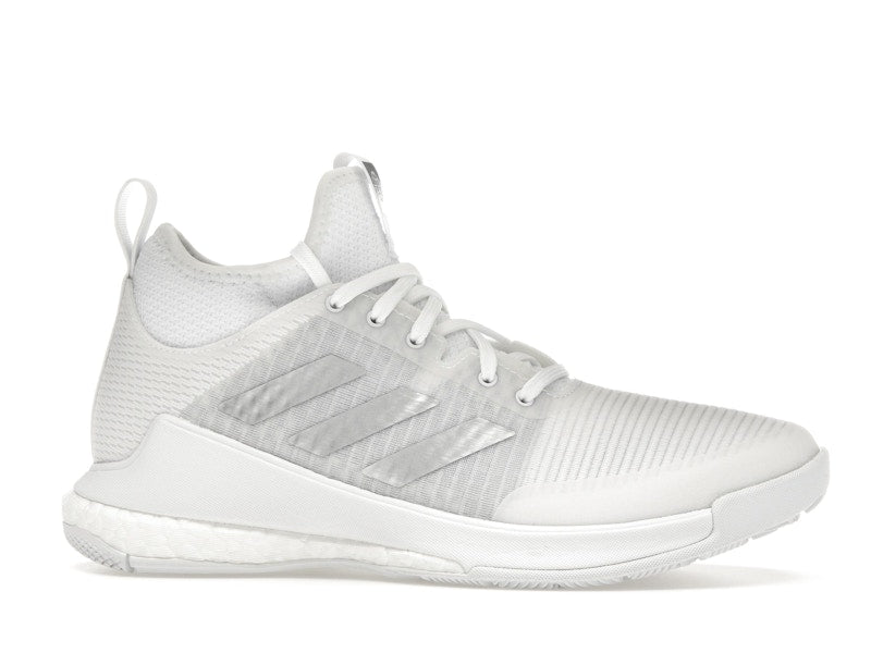adidas Crazyflight Mid Cloud White Silver Metallic Grey (Women's)