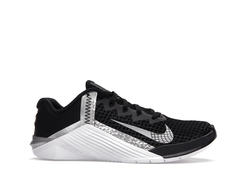 Nike Metcon 6 Black Metallic Silver (Women's)