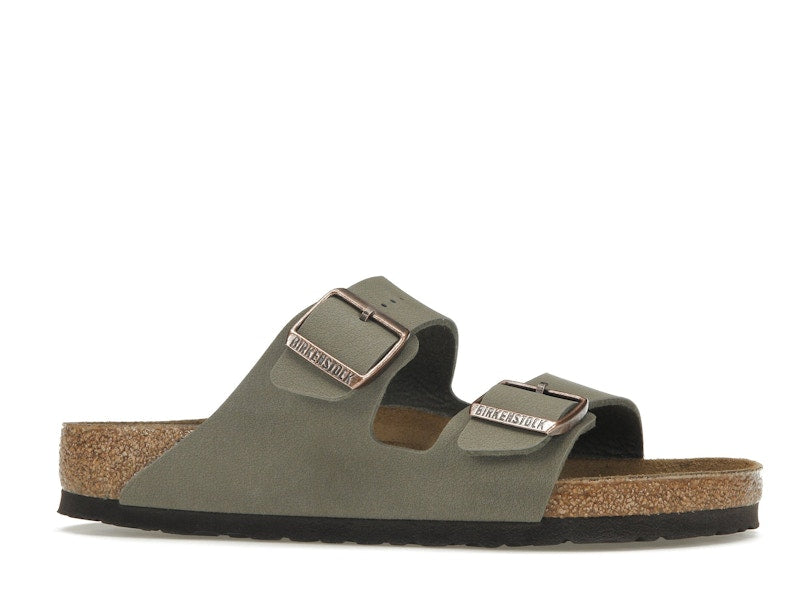 Birkenstock Arizona Birkibuc Stone (Women's)