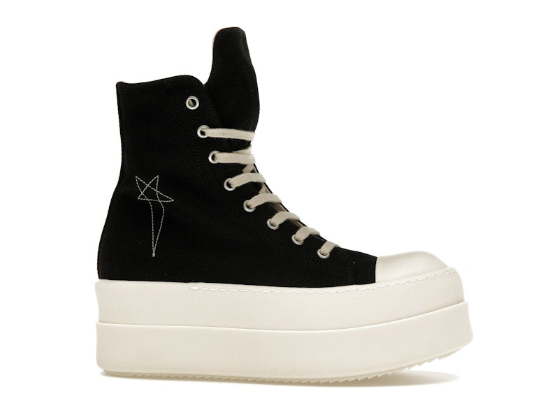 Rick Owens DRKSHDW Mega Bumper High Black Milk (Women's)