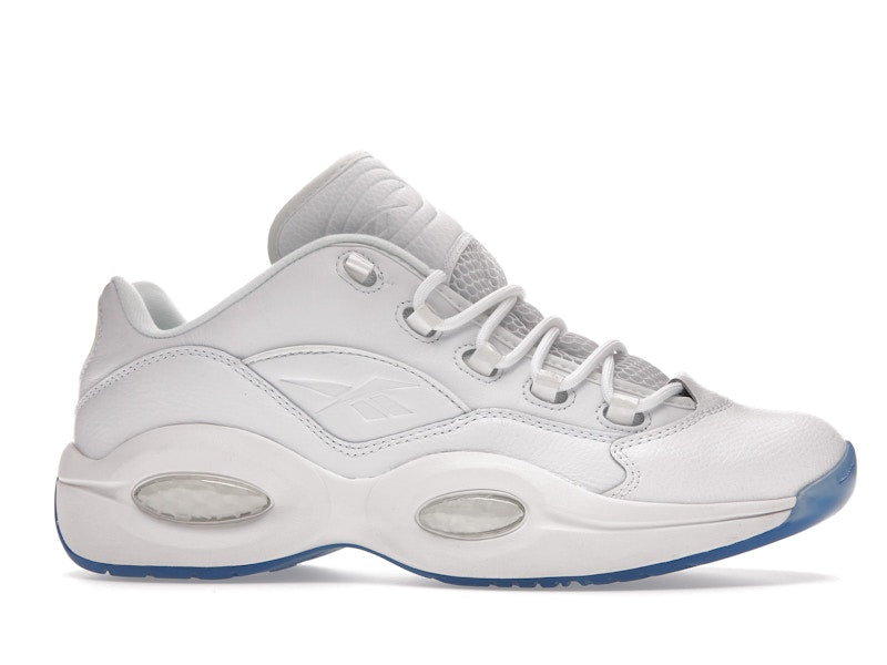 Reebok Question Low White Clear Blue Sole