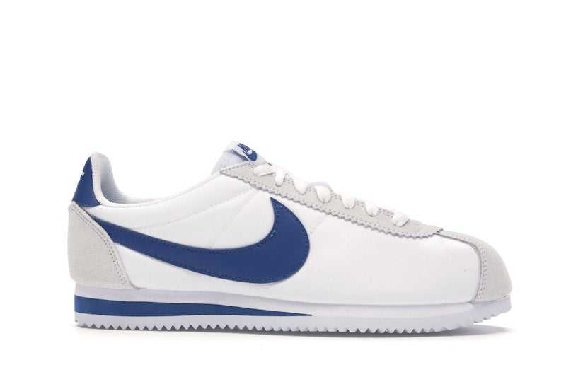 Nike Classic Cortez Nylon White Gym Blue