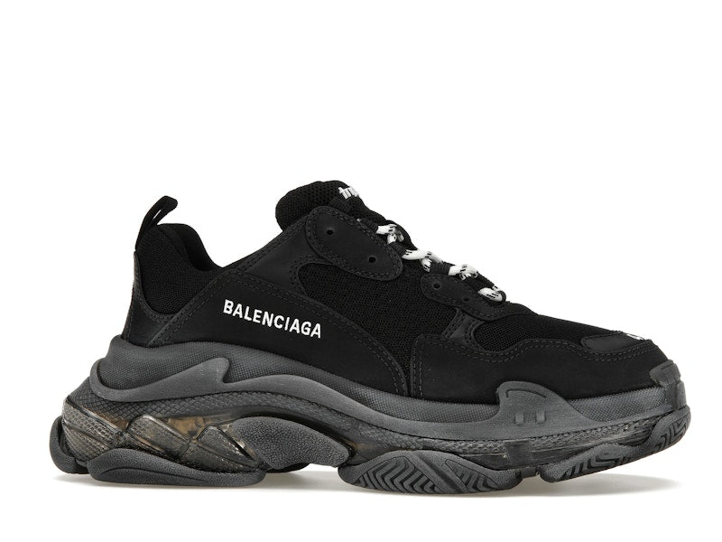Balenciaga Triple S Black Clear Sole (Women's)