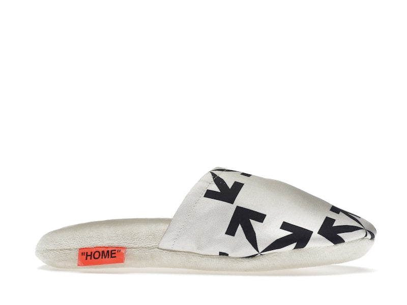OFF-WHITE Arrow Pattern Slippers White/Black