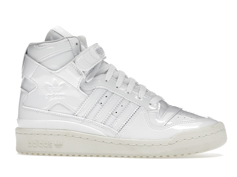 adidas Forum Mid Triple White Patent Leather (Women's)