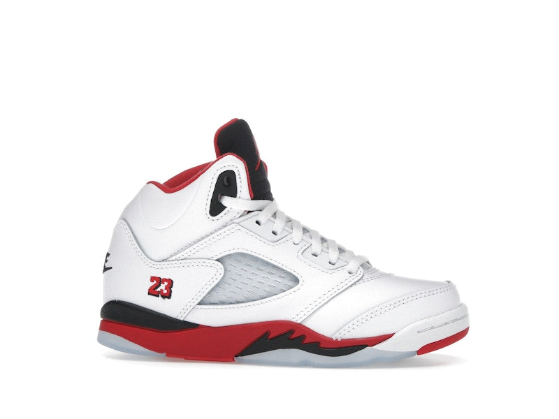 Jordan 5 Retro Fire Red Black Tongue (2025) (PS)