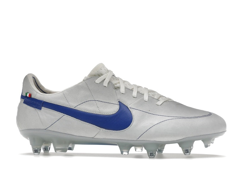 Nike Tiempo Legend 9 Elite MI SG-Pro Anti-Clog Traction Montebelluna Leather White Game Royal