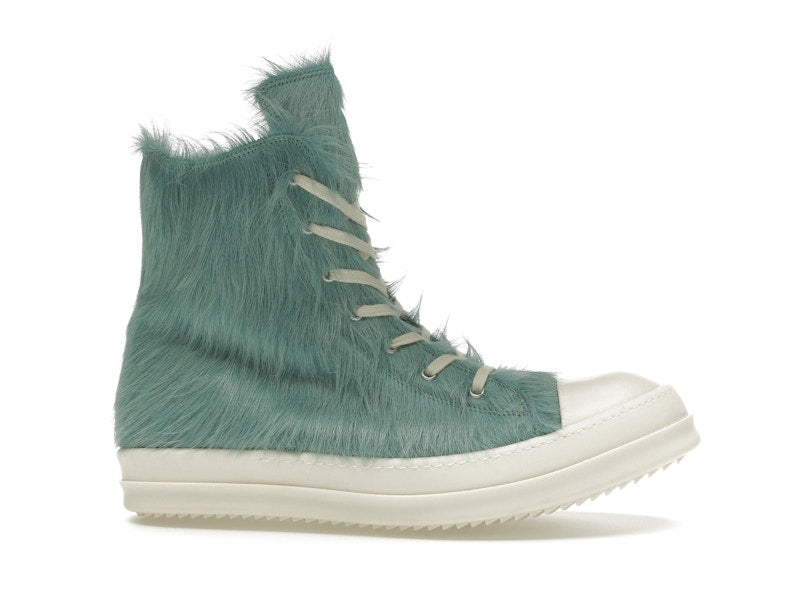 Rick Owens Strobe High Pony Hair Aqua