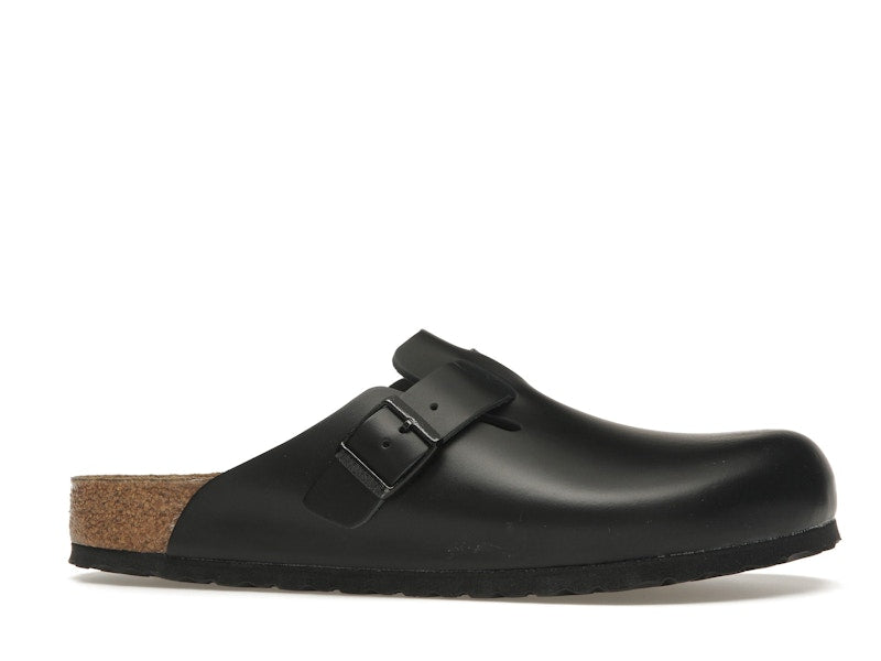 Birkenstock Boston Natural Leather Black