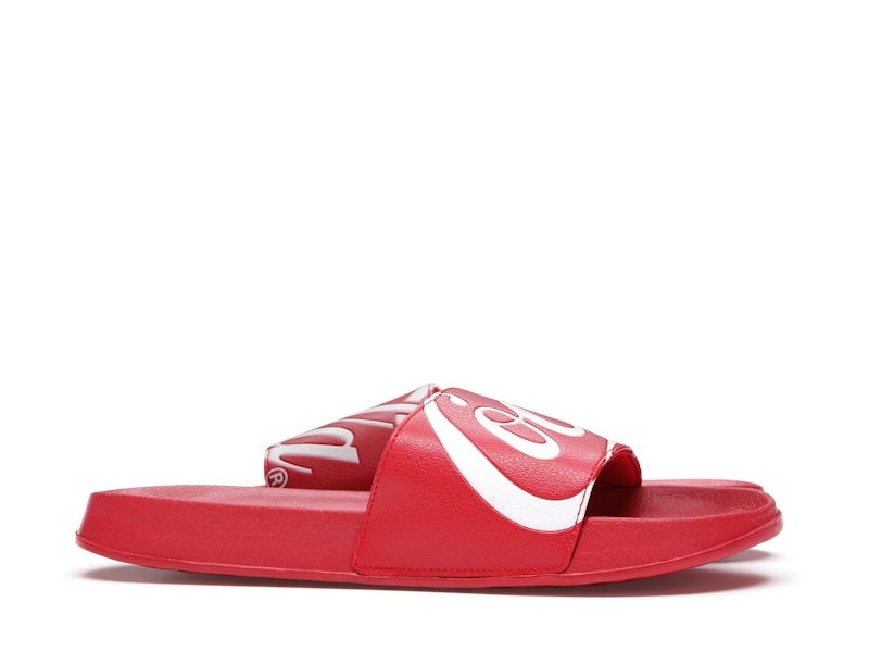 Kith Logo Slides Coca Cola Red